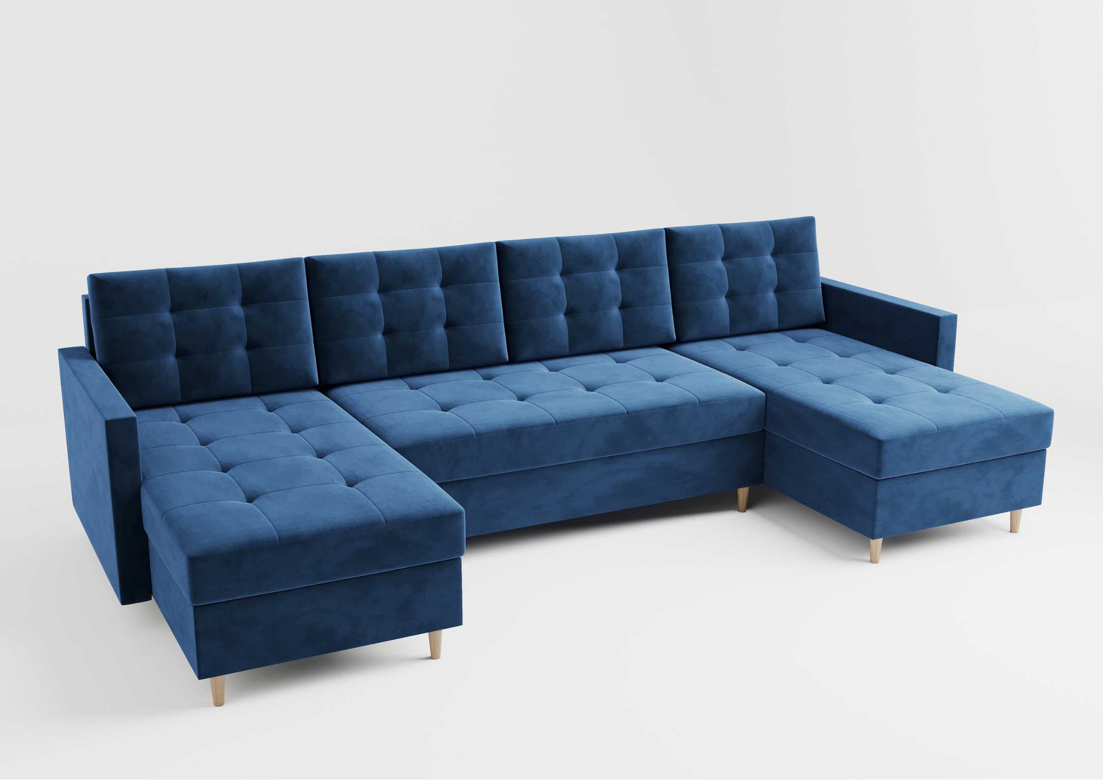 Narożnik pikowany w kształcie podkowy